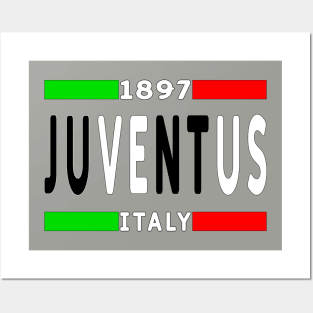 Juventus Italy 1897 Classic Posters and Art